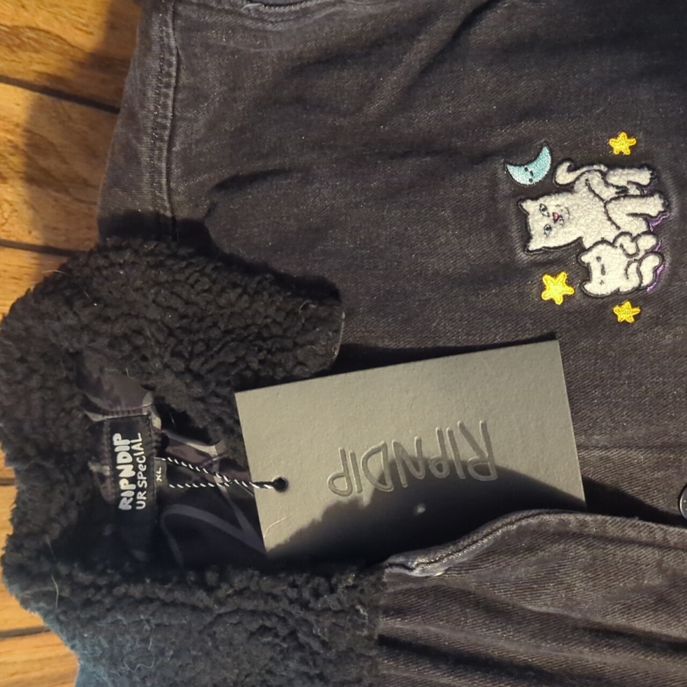 RipNDip Rip N Dip Ur special Jean Jacket XL NWT - Picture 2 of 4